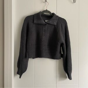 3/$45 Ardene Sailor Henley Raglan Sleeve Sweater